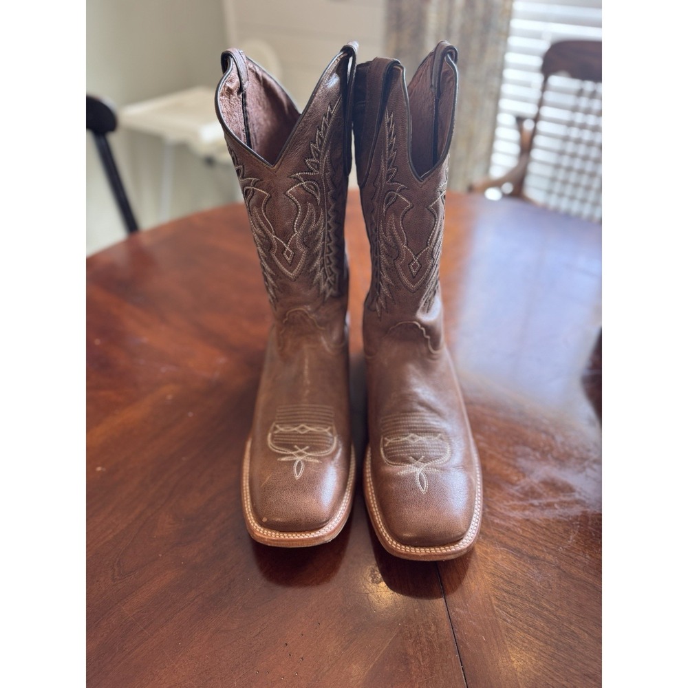 Hometown Heritage‎ Ranch Cognac Boots Size US 13, Mex 32